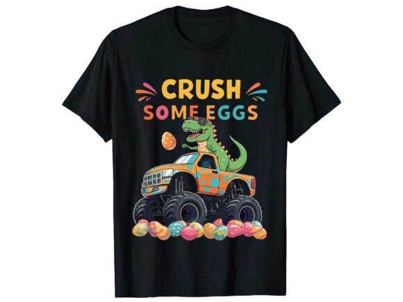 Download Crush Some Eggs Easter T-Shirt Design - Egg Collection