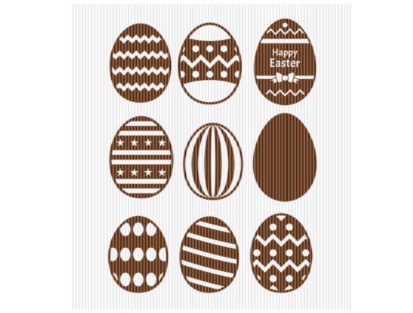 Download Easter Eggs Patterned Eggs Graphic - Egg Collection