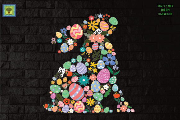 Download Bunny Flowers Floral Easter Eggs - Egg Collection