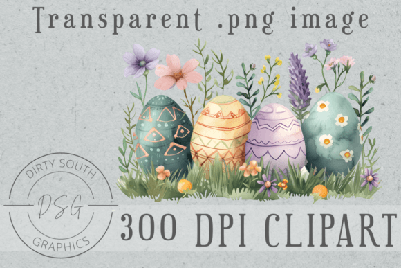Download Watercolor Floral Easter Eggs - Egg Collection