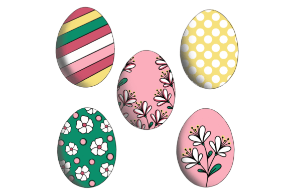 Download Floral Easter Eggs - Egg Collection