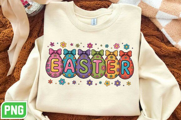 Download Brushstroke Floral Easter Eggs PNG - Egg Collection