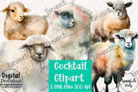 Download Watercolor Sheep Clipart Part 3 - Watercolor sheep clipart Collection
