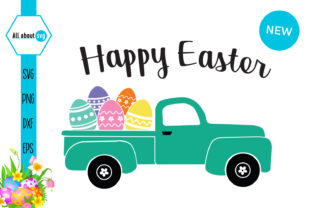 Download Happy Easter Truck with Eggs - Egg Collection