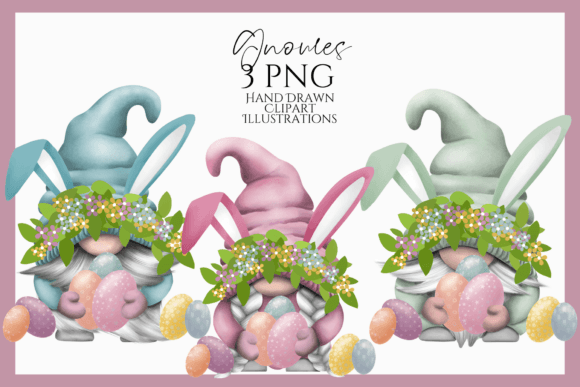 Download Easter Bunny Gnome Clipart - Premium Bundle