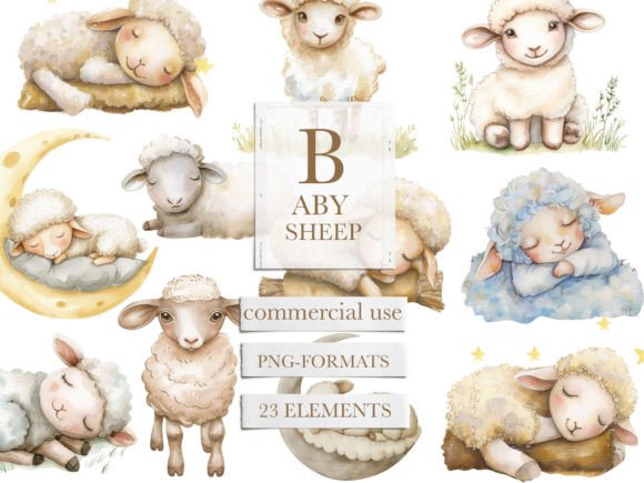 Download Watercolor Sheep Clipart, Lamb Png - Watercolor sheep clipart Collection