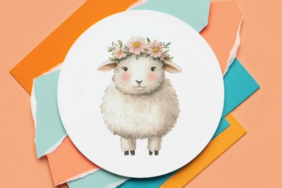 Download Watercolor Sheep Clipart - Watercolor sheep clipart Collection